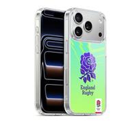 Head Case Designs Officially Licensed England Rugby Union Logo in Neon Green This Rose Means Everything Gel Case [Military Grade] Compatible with Apple iPhone 17 Pro and Compatible with MagSafe
