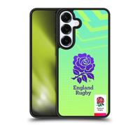 Head Case Designs Officially Licensed England Rugby Union Logo in Neon Green This Rose Means Everything Gel Armour Case [Military Grade Protection] Compatible With Samsung Galaxy S25+