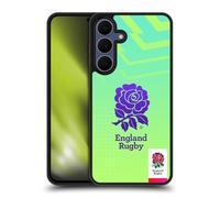 Head Case Designs Officially Licensed England Rugby Union Logo in Neon Green This Rose Means Everything Gel Armour Case [Military Grade Protection] Compatible With Samsung Galaxy S25 FE