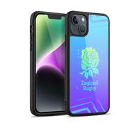 Head Case Designs Officially Licensed England Rugby Union Logo in Purple This Rose Means Everything Gel Armour Case [Military Grade Protection] Compatible With Apple iPhone 14 Plus