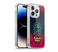 Head Case Designs Officially Licensed England Rugby Union Logo in Red This Rose Means Everything Gel Case [Military Grade Protection] Compatible with Apple iPhone 14 Pro and Compatible with MagSafe