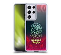 Head Case Designs Officially Licensed England Rugby Union Logo in Red This Rose Means Everything Gel Case [Military Grade Protection] Compatible With Samsung Galaxy S21 Ultra 5G