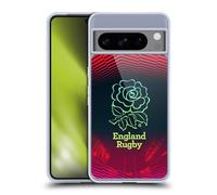 Head Case Designs Officially Licensed England Rugby Union Logo in Red This Rose Means Everything Gel Case [Military Grade Protection] Compatible With Google Pixel 8 Pro