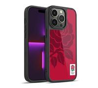 Head Case Designs Officially Licensed England Rugby Union Mono Rose 2016/17 The Rose Gel Armour Case [Military Grade Protection] Compatible With Apple iPhone 14 Pro