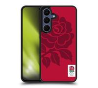 Head Case Designs Officially Licensed England Rugby Union Mono Rose 2016/17 The Rose Gel Armour Case [Military Grade Protection] Compatible With Samsung Galaxy S25 FE
