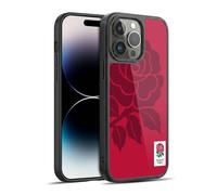 Head Case Designs Officially Licensed England Rugby Union Mono Rose 2016/17 The Rose Gel Armour Case [Military Grade Protection] Compatible With Apple iPhone 14 Pro Max