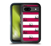 Head Case Designs Officially Licensed England Rugby Union Pattern 2 History Ultra-Armoured Shockproof Case [Military Grade Protection] Compatible With Google Pixel 8a