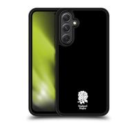 Head Case Designs Officially Licensed England Rugby Union Plain Black 2016/17 The Rose Gel Armour Case [Military Grade Protection] Compatible With Samsung Galaxy A54 5G