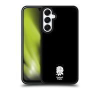 Head Case Designs Officially Licensed England Rugby Union Plain Black 2016/17 The Rose Gel Armour Case [Military Grade Protection] Compatible With Samsung Galaxy A16 5G