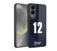 Head Case Designs Officially Licensed England Rugby Union Position 12 2020/21 Players Away Kit Gel Armour Case [Military Grade Protection] Compatible With Samsung Galaxy S25 Edge