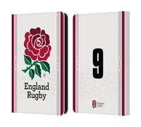 Head Case Designs Officially Licensed England Rugby Union Position 9 2023/24 Players Home Kit Leather Wallet Case Compatible With Amazon Kindle 11th Gen 6in 2022