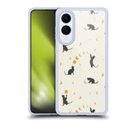 Head Case Designs Officially Licensed Episodic Drawing Cat And Moon Pattern Gel Case [Military Grade Protection] Compatible With Samsung Galaxy S25 Edge
