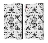 Head Case Designs Officially Licensed Episodic Drawing Flash Tattoo Pattern Leather Wallet Case Compatible With Apple iPad mini (2021/2024)