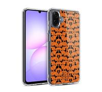 Head Case Designs Officially Licensed Episodic Drawing Pink Moth Spooky Patterns Gel Case [Military Grade Protection] Compatible With Samsung Galaxy A07 4G