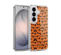 Head Case Designs Officially Licensed Episodic Drawing Pink Moth Spooky Patterns Gel Case [Military Grade Protection] Compatible with Samsung Galaxy S26 Plus and Compatible with MagSafe