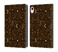 Head Case Designs Officially Licensed Episodic Drawing Winter Merry Patterns Art Leather Wallet Case Compatible With Apple iPad mini (2021/2024)