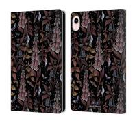 Head Case Designs Officially Licensed Episodic Drawing Witchy Garden Florals & Serpents Leather Wallet Case Compatible With Apple iPad mini (2021/2024)