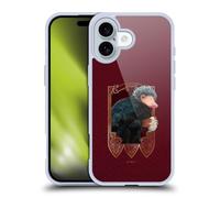 Head Case Designs Officially Licensed Fantastic Beasts And Where To Find Them Niffler Beasts Gel Case [Military Grade Protection] Compatible with Apple iPhone 16 and Compatible with MagSafe