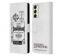 Head Case Designs Officially Licensed Fantastic Beasts: Secrets of Dumbledore Gellert Grindelwald Graphics Leather Wallet Case Compatible With Samsung Galaxy A14 5G