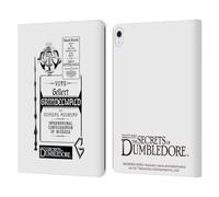 Head Case Designs Officially Licensed Fantastic Beasts: Secrets of Dumbledore Gellert Grindelwald Graphics Leather Wallet Case Compatible With Apple iPad Air 13 2024/2025