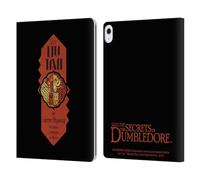 Head Case Designs Officially Licensed Fantastic Beasts: Secrets of Dumbledore Liu Tao Graphics Leather Wallet Case Compatible With Apple iPad Air 13 2024/2025