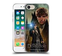 Head Case Designs Officially Licensed Fantastic Beasts: Secrets of Dumbledore Newt Scamander Character Art Gel Case [Military Grade Protection] Compatible With Apple iPhone 7/8 / SE 2020 & 2022