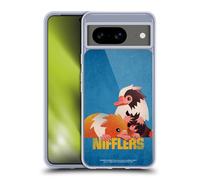 Head Case Designs Officially Licensed Fantastic Beasts: Secrets of Dumbledore Nifflers Graphic Badges Gel Case [Military Grade Protection] Compatible With Google Pixel 8