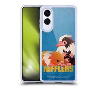 Head Case Designs Officially Licensed Fantastic Beasts: Secrets of Dumbledore Nifflers Graphic Badges Gel Case [Military Grade Protection] Compatible With Samsung Galaxy S25 Edge