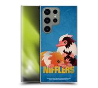 Head Case Designs Officially Licensed Fantastic Beasts: Secrets of Dumbledore Nifflers Graphic Badges Hard Back Case Compatible With Samsung Galaxy S24 Ultra 5G