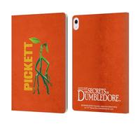 Head Case Designs Officially Licensed Fantastic Beasts: Secrets of Dumbledore Pickett Graphic Badges Leather Wallet Case Compatible With Apple iPad Air 13 2024/2025