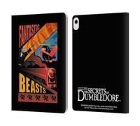Head Case Designs Officially Licensed Fantastic Beasts: Secrets of Dumbledore Poster 2 Graphic Core Leather Wallet Case Compatible With Apple iPad Air 13 2024/2025
