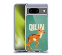 Head Case Designs Officially Licensed Fantastic Beasts: Secrets of Dumbledore Qilin Graphic Badges Gel Case [Military Grade Protection] Compatible With Google Pixel 8