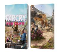 Head Case Designs Officially Licensed Far Cry Twins Couch New Dawn Key Art Leather Wallet Case Compatible With Apple iPad 10.2 2019/2020/2021