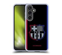 Head Case Designs Officially Licensed FC Barcelona Away 2024/25 Crest Kit Gel Case [Military Grade Protection] Compatible with Samsung Galaxy S24 FE and Compatible with MagSafe