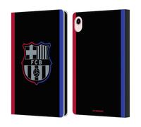 Head Case Designs Officially Licensed FC Barcelona Away 2024/25 Crest Kit Leather Wallet Case Compatible With Apple iPad mini (2021/2024)