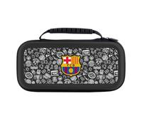 Head Case Designs Officially Licensed FC Barcelona Barca Kids Graphic Logo Hard Storage Travel Carry Case Compatible with Nintendo Switch 2