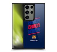 Head Case Designs Officially Licensed FC Barcelona Barca Type Graphics Gel Armour Case [Military Grade Protection] Compatible With Samsung Galaxy S24 Ultra 5G