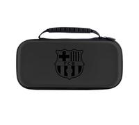 Head Case Designs Officially Licensed FC Barcelona Embossed Crest Graphic Logo Hard Storage Travel Carry Case Compatible with Nintendo Switch 2