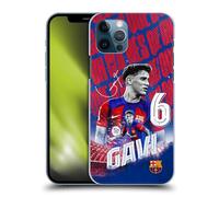 Head Case Designs Officially Licensed FC Barcelona Gavi 2023/24 First Team Hard Back Case Compatible With Apple iPhone 12 / iPhone 12 Pro