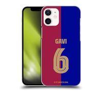 Head Case Designs Officially Licensed FC Barcelona Gavi 2024/25 Players Home Kit Hard Back Case Compatible With Apple iPhone 12 Mini
