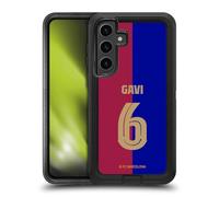 Head Case Designs Officially Licensed FC Barcelona Gavi 2024/25 Players Home Kit Ultra-Armoured Shockproof Case [Military Grade Protection] Compatible With Samsung Galaxy S24+ 5G