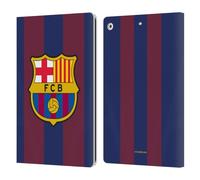 Head Case Designs Officially Licensed FC Barcelona Home 2023/24 Crest Kit Leather Wallet Case Compatible With Apple iPad 10.2 2019/2020/2021