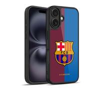 Head Case Designs Officially Licensed FC Barcelona Home 2024/25 Crest Kit Gel Armour Case [Military Grade Protection] Compatible With Apple iPhone 16
