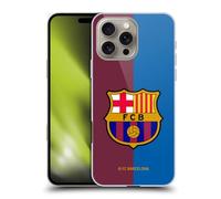 Head Case Designs Officially Licensed FC Barcelona Home 2024/25 Crest Kit Hard Back Case Compatible With Apple iPhone 16 Pro Max