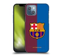Head Case Designs Officially Licensed FC Barcelona Home 2024/25 Crest Kit Hard Back Case Compatible With Apple iPhone 13