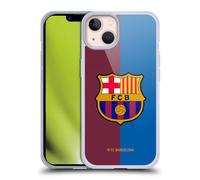 Head Case Designs Officially Licensed FC Barcelona Home 2024/25 Crest Kit Soft Gel Case Compatible With Apple iPhone 13