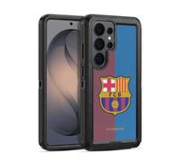 Head Case Designs Officially Licensed FC Barcelona Home 2024/25 Crest Kit Ultra-Armoured Shockproof Case [Military Grade Protection] Compatible With Samsung Galaxy S26 Ultra