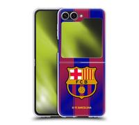 Head Case Designs Officially Licensed FC Barcelona Home 2025/26 Crest Kit Hard Back Case Compatible With Samsung Galaxy Z Flip6