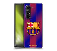 Head Case Designs Officially Licensed FC Barcelona Home 2025/26 Crest Kit Hard Back Case Compatible With Samsung Galaxy Z Fold5