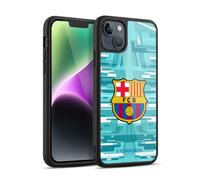 Head Case Designs Officially Licensed FC Barcelona Home Goalkeeper 2019/20 Crest Kit Gel Armour Case [Military Grade Protection] Compatible With Apple iPhone 14 Plus